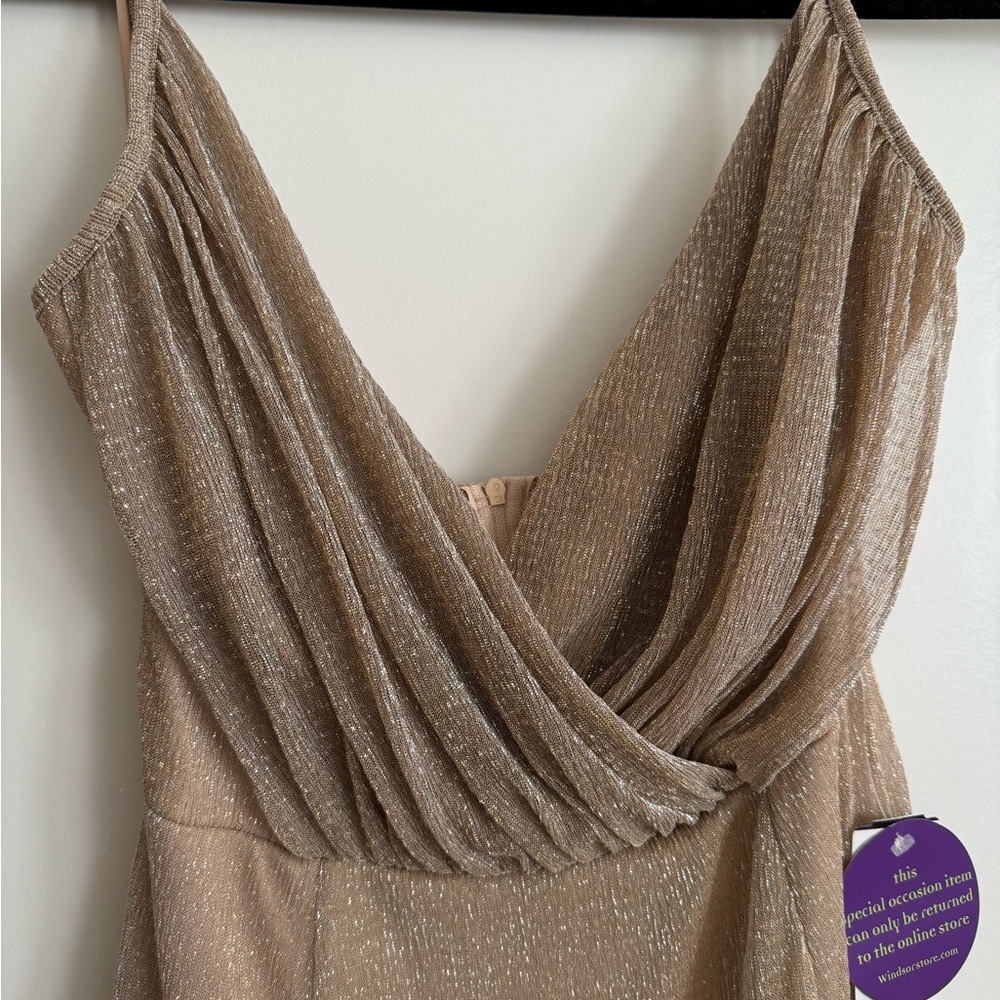 Windsor Gold Gown Size Small